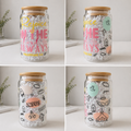Rejoice in the Lord Always Christian Glass Cup